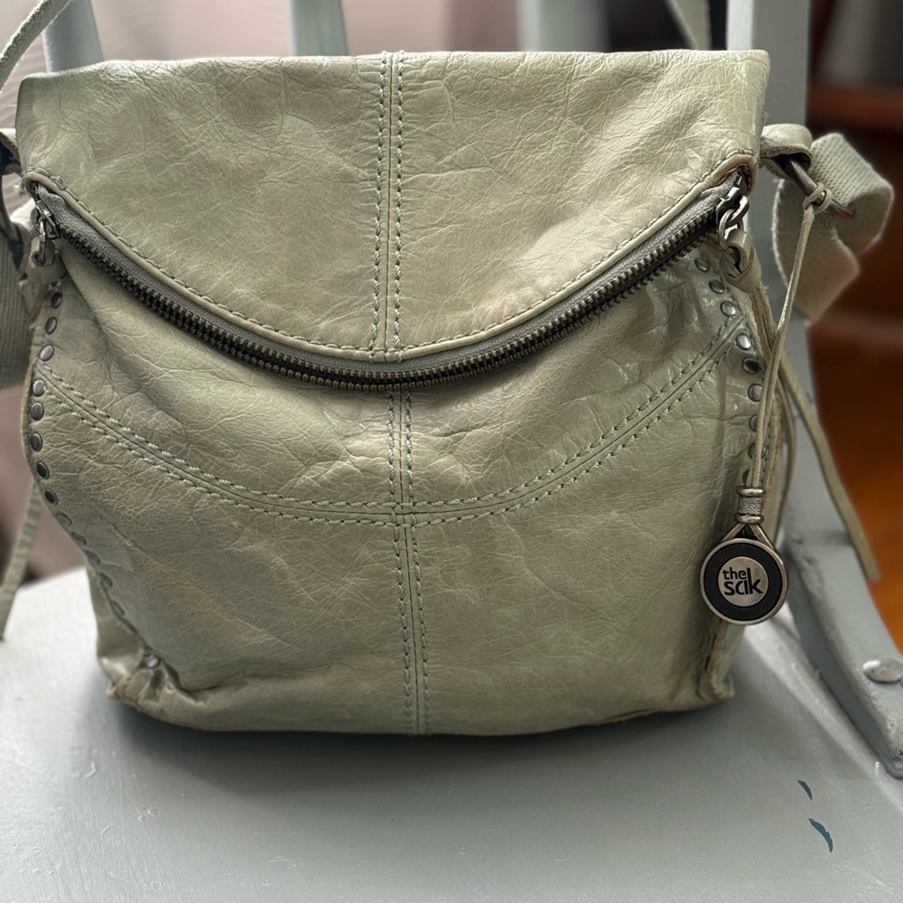The Sak Women's Light Green Crossbody Bag